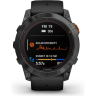Часы GARMIN FENIX 7X PRO – SOLAR EDITION SLATE GRAY WITH BLACK BAND 11407